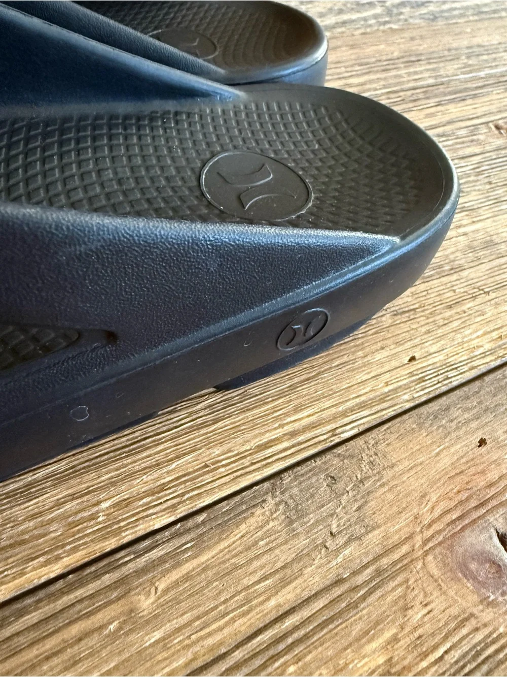 Hurley Black Flip Flop Sandals